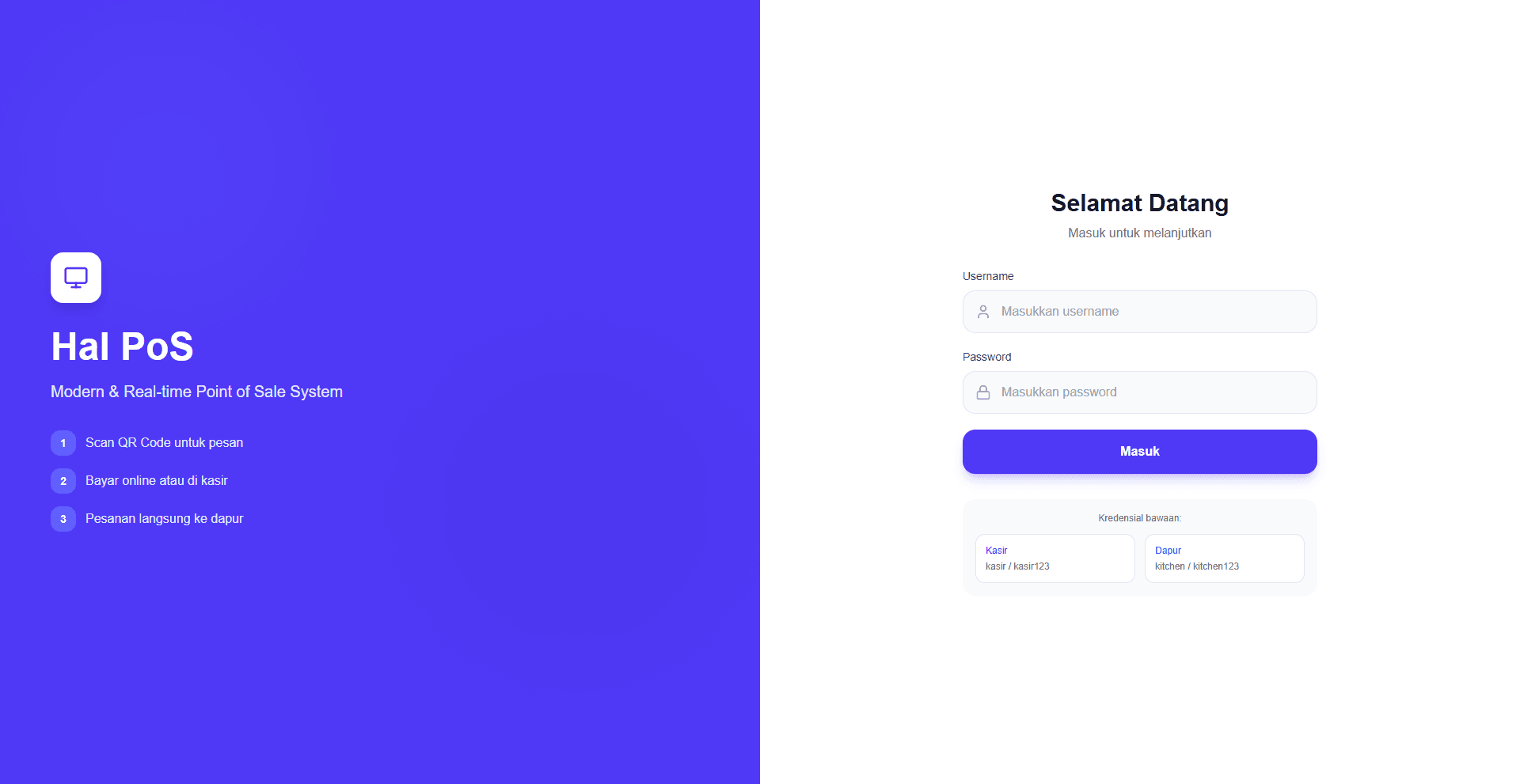 PoS Web Desktop